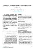 Praktische Aspekte des INSIKA-Sicherheitskonzepts