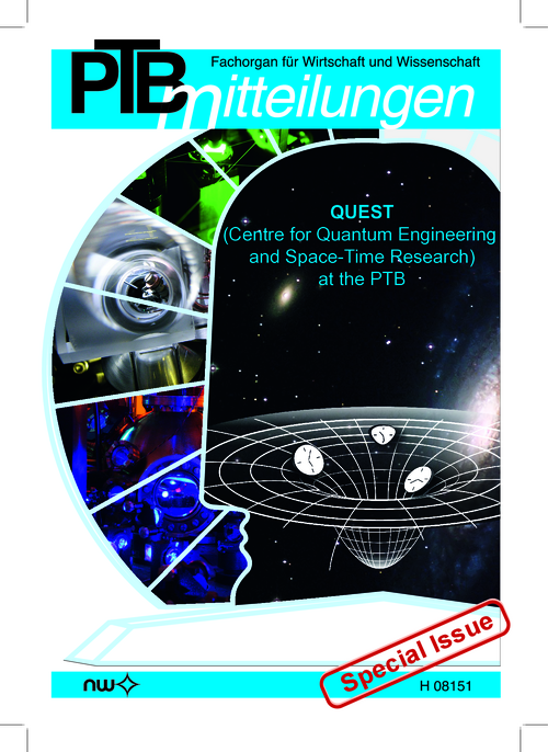 QUEST (Centre for Quantum Engineering and Space-Time Research) at the PTB