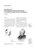 Der Genius Loci: Die Physikalisch-Technische Reichsanstalt und ihr erster Präsident Hermann von Helmholtz