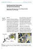 Quellengestützte Radiometrie mit Synchrotronstrahlung