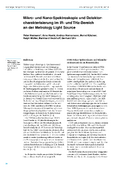 Mikro- und Nano-Spektroskopie und Detektorcharakterisierung im IR- und THz-Bereich  an der Metrology Light Source