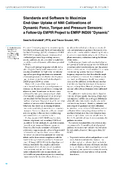 Standards and Software to Maximize End-User Uptake of NMI Calibrations of Dynamic Force, Torque and Pressure Sensors: A Follow-Up EMPIR Project to EMRP IND09 "Dynamic"