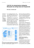 VDE|FNN: Ein standardisiertes intelligentes  Messsystem als wichtige Basis der Energiewende