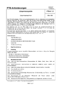 PTB-Anforderungen PTB-A 1.3 „Längenmessgeräte; Längenmessmaschinen“. Ausgabe März 1996