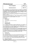 PTB-Anforderungen PTB-A 2.2 „Flächenmessgeräte; Flächenmessmaschinen“. Ausgabe März 1996