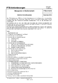 PTB-Anforderungen PTB-A 18.19 „Messgeräte im Straßenverkehr; Verkehrs-Kontrollsysteme“. Ausgabe Dezember 2014