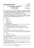 PTB-Anforderungen PTB-A 4.3 „Volumenmessgeräte für Flüssigkeiten in ruhendem Zustand. Transport-Messbehälter“. Ausgabe Februar 1994