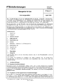 PTB-Anforderungen PTB-A 7.1 „Messgeräte für Gas. Volumengaszähler. Ausgabe April 1988