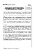 PTB-Anforderungen PTB-A 50.7 „Anforderungen an elektronische und softwaregesteuerte Messgeräte und Zusatzeinrichtungen für Elektrizität, Gas, Wasser und Wärme“. Ausgabe April 2002
