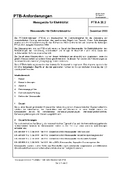 PTB-Anforderungen PTB-A 20.2 „Messgeräte für Elektrizität; Messwandler für Elektrizitätszähler“. Ausgabe Dezember 2009