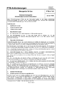 PTB-Anforderungen PTB-A 7.62 „Messgeräte für Gas; Brennwertmessgeräte, Anforderungen an den Gebrauchsort“. Ausgabe Januar 1998