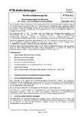PTB-Anforderungen PTB-A 23.2 "Strahlenschutzmessgeräte; Personendosimeter zur Messung der Tiefen- und Oberflächen-Personendosis". Ausgabe November 2013