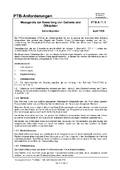 PTB-Anforderungen PTB-A 11.1 „Messgeräte zur Bewertung von Getreide und Ölfrüchten; Getreideprober“. Ausgabe April 1988
