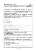 PTB-Anforderungen PTB-A 17.3 „Messgeräte für milchwirtschaftliche Untersuchungen; Dichtearäometer für Milch, Magermilch und Buttermilchserum“. Ausgabe April 1988