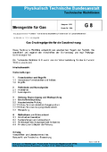 Technische Richtlinien G 8 „Messgeräte für Gas; Gas-Druckregelgeräte für die Gasabrechnung“. Ausgabe 12/95