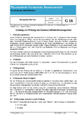 Technische Richtlinien G 16 „Messgeräte für Gas; Eichung und Prüfung von Gasbeschaffenheitsmessgeräten“. Ausgabe 11/12