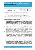 Technische Richtlinien G 19 „Messgeräte für Gas; Einspeisung von Wasserstoff in das Erdgasnetz“. Ausgabe 12/2014