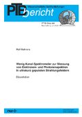 Wenig-Kanal-Spektrometer zur Messung von Elektronen- und Photonenspektren in ultrakurz gepulsten Strahlungsfeldern