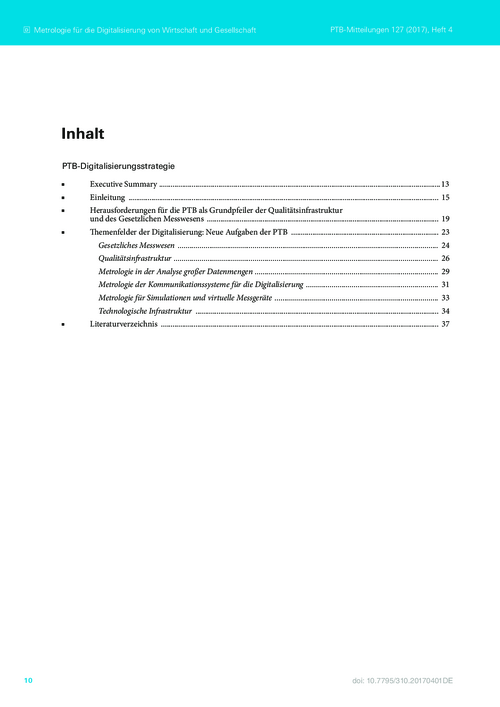 PTB-Digitalisierungsstrategie