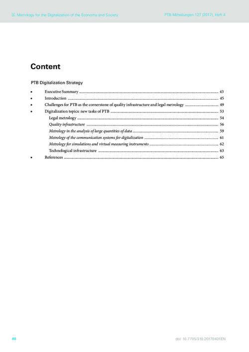 PTB Digitalization Strategy