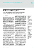 A Digital Quality Infrastructure for Europe: The European Metrology Cloud