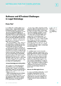 Software and ICT-related Challenges in Legal Metrology