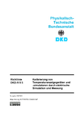 Kalibrierung von Temperaturanzeigegeräten und -simulatoren durch elektrische Simulation und Messung : Richtlinie DKD-R 5-5