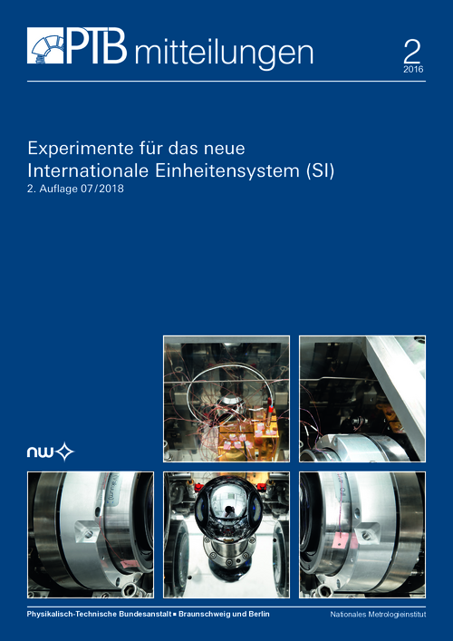 Experimente für das neue Internationale Einheitensystem (SI), 2. Auflage 07 / 2018