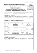 Ergänzung der PTB-Anforderungen PTB-A 23.3 "Strahlenschutzmessgeräte; Ortsdosimeter zur Messung der Umgebungs- und Richtungs-Äquivalentdosis und der Umgebungs- und Richtungs-Äquivalentdosisleistung". Ausgabe November 2013