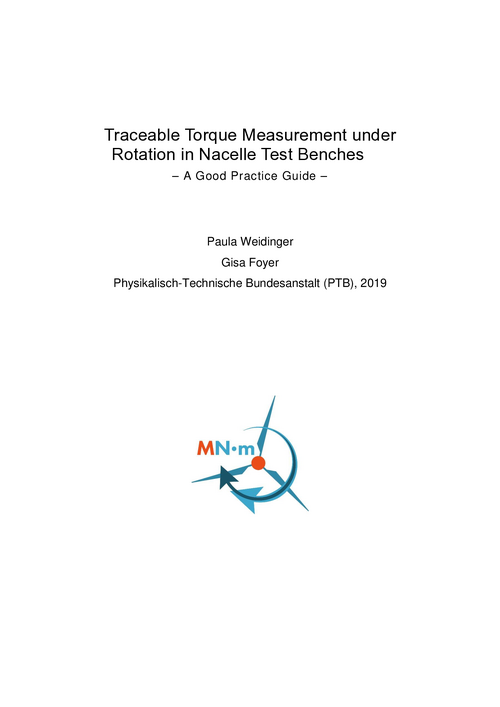 Traceable Torque Measurement under Rotation in Nacelle Test Benches : A Good Practice Guide