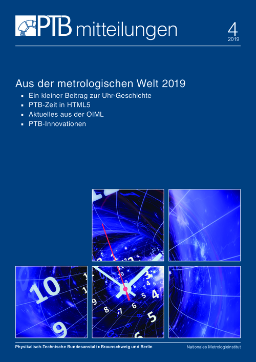 Aus der metrologischen Welt 2019