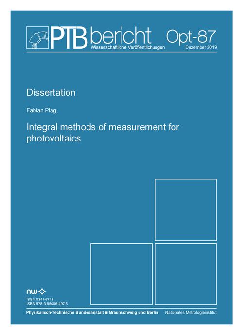 Integral methods of measurement for photovoltaics