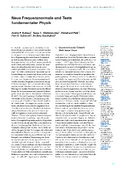 Neue Frequenznormale und Tests fundamentaler Physik