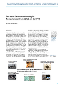 Das neue Quantentechnologie-Kompetenzzentrum (QTZ) an der PTB