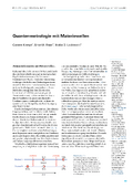 Quantenmetrologie mit Materiewellen