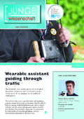 Wearable assistant guiding through traffic