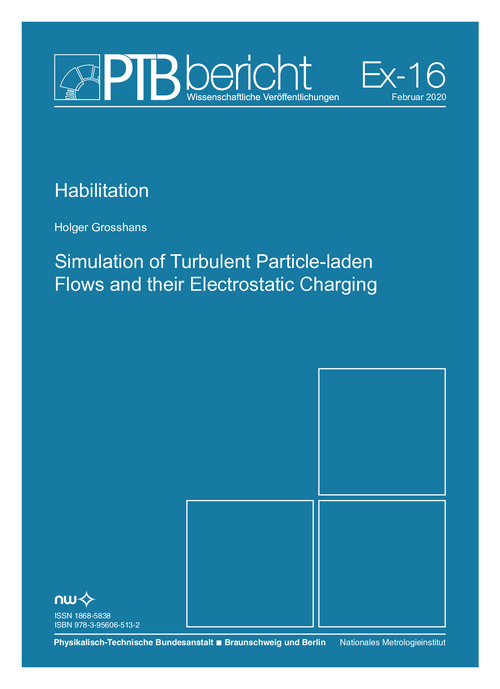 Simulation of Turbulent Particle-laden Flows and their Electrostatic Charging