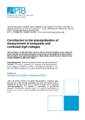 Contribution to the standardisation of measurement of composite and combined high voltages