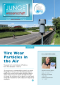 Tire wear particles in the air