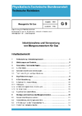 Technische Richtlinien. Messgeräte für Gas. G 9 „Inbetriebnahme und Verwendung von Mengenumwertern für Gas“. Ausgabe Dezember 2023
