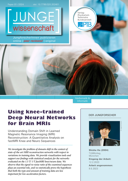 Using knee-trained Deep Neural Networks for Brain MRIs, Understanding Domain Shift in Learned Magnetic Resonance Imaging (MRI) Reconstruction: A Quantitative Analysis on fastMRI Knee and Neuro Sequences