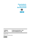 Prüfwertunsicherheit in der Konformitätsbewertung : Leitfaden DKD-L 4-1