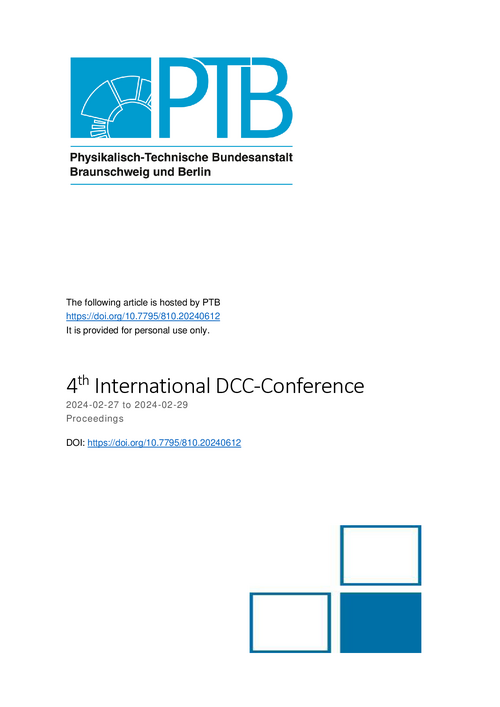 4th International DCC-Conference 2024-02-27 to 2024-02-29 Proceedings