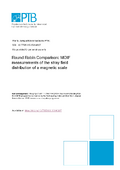 Round Robin Comparison: MOIF measurements of the stray field distribution of a magnetic scale