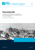 Unerwünscht, Vertreibung und Verfolgung von Angehörigen der Physikalisch-Technischen Reichsanstalt (PTR) im Nationalsozialismus