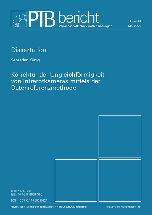 Korrektur der Ungleichförmigkeit von Infrarotkameras mittels der Datenreferenzmethode