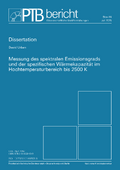 Messung des spektralen Emissionsgrads und der spezifischen Wärmekapazität im Hochtemperaturbereich bis 2500 K