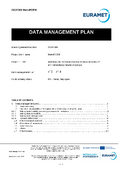 Final Data Management Plan for the EURAMET-EPM Project 21GRD09 MetroPOEM