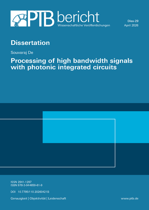 Processing of high bandwidth signals with photonic integrated circuits