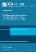 Hybrid optical and atomic force microscope for micro- and nano-dimensional metrology